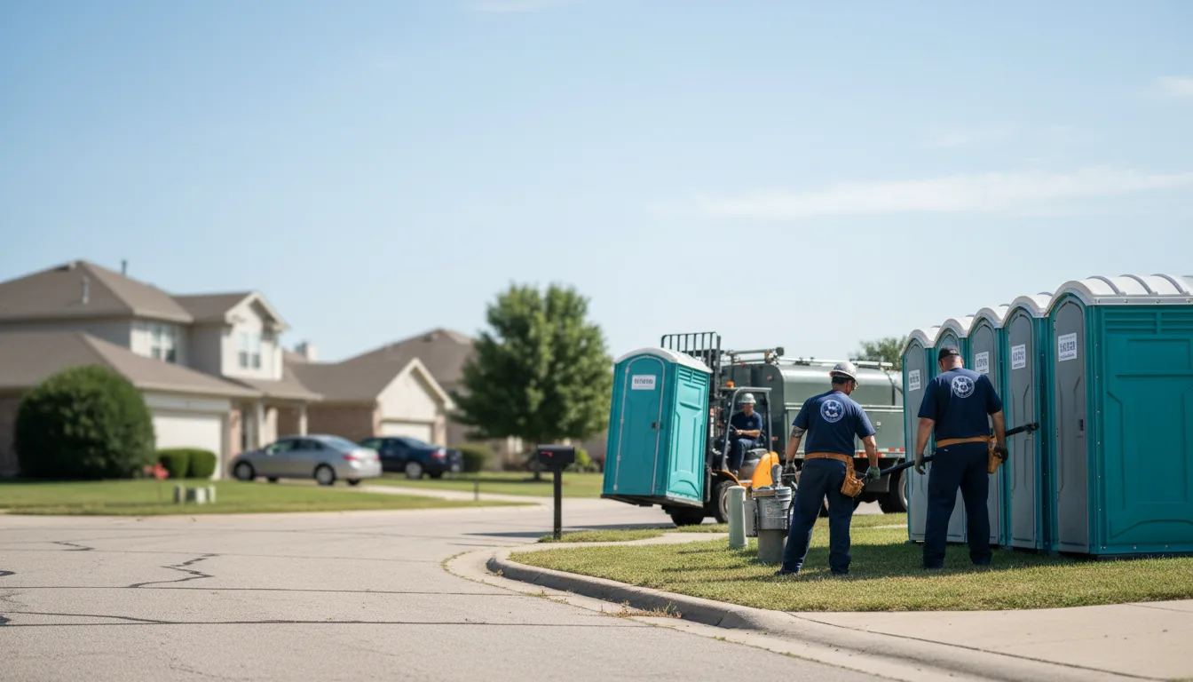 Porta Potty Rental in Lennon, MI near me